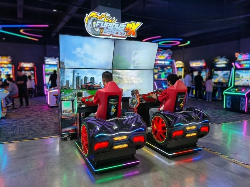 car racing arcade machine - MARWEY