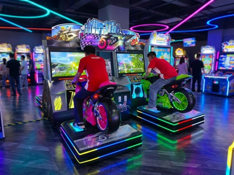 motorcycle racing arcade game - MARWEY