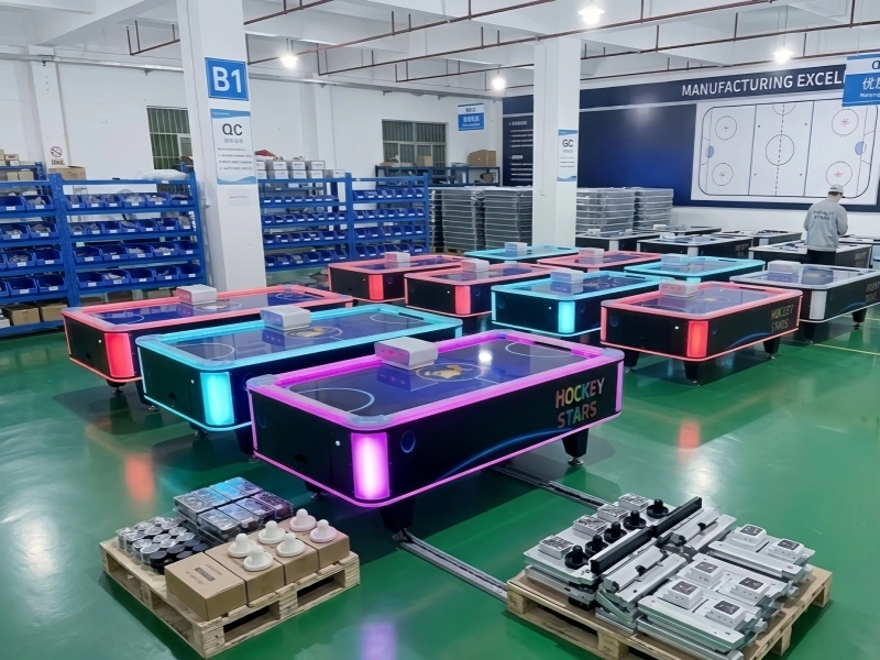 air hockey arcade game factory - MARWEY