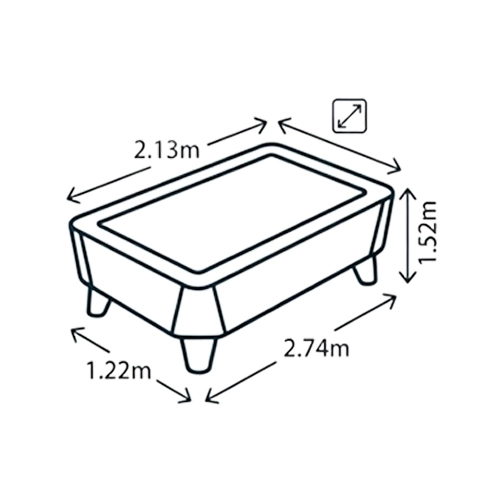 Table size customization - MARWEY