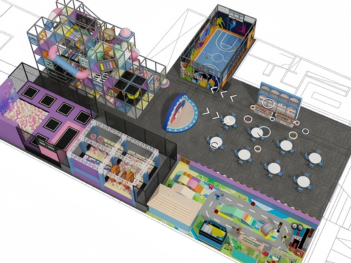 soft play equipment commercial - MARWEY