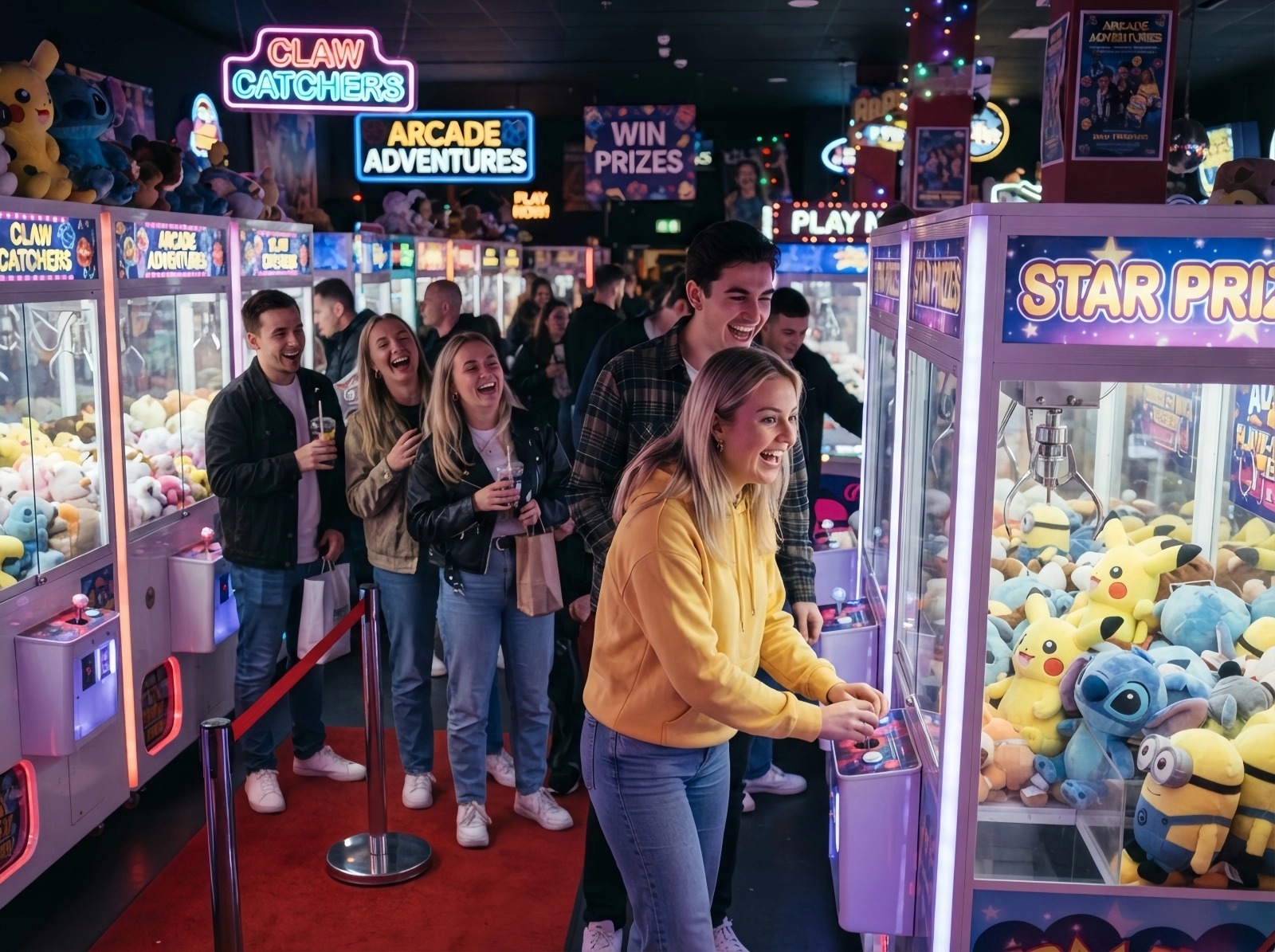 claw machine business - MARWEY