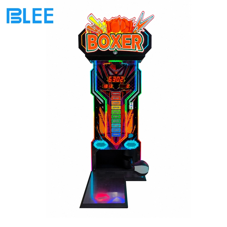 Commercial boxing arcade machine with LED scoring - BLEE