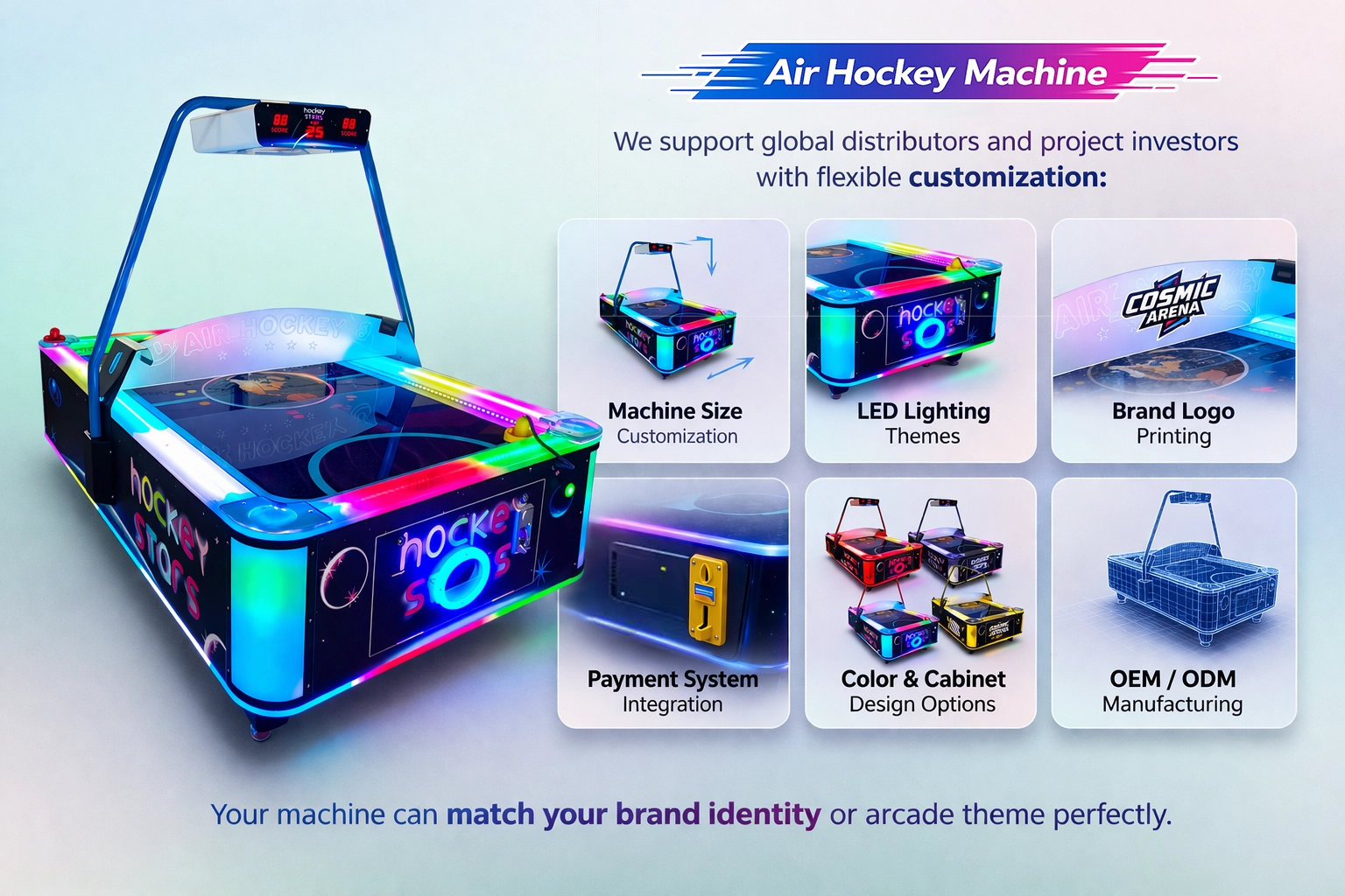 air hockey machine Customization & OEM Solutions - BLEE