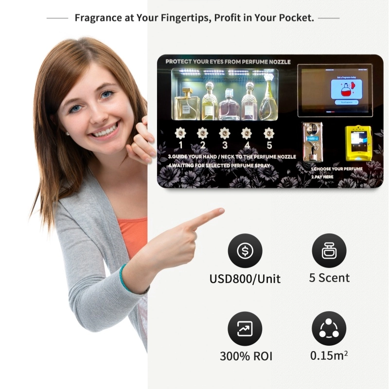 perfume vending machine - MARWEY perfume vending machine - MARWEY