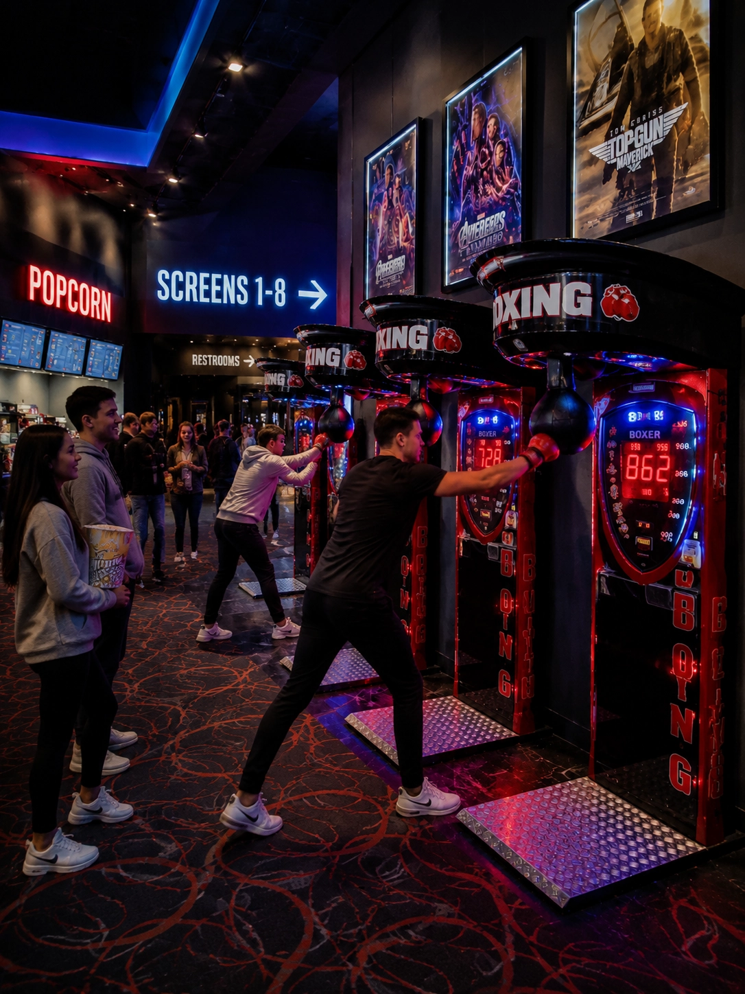 boxing arcade machine - MARWEY