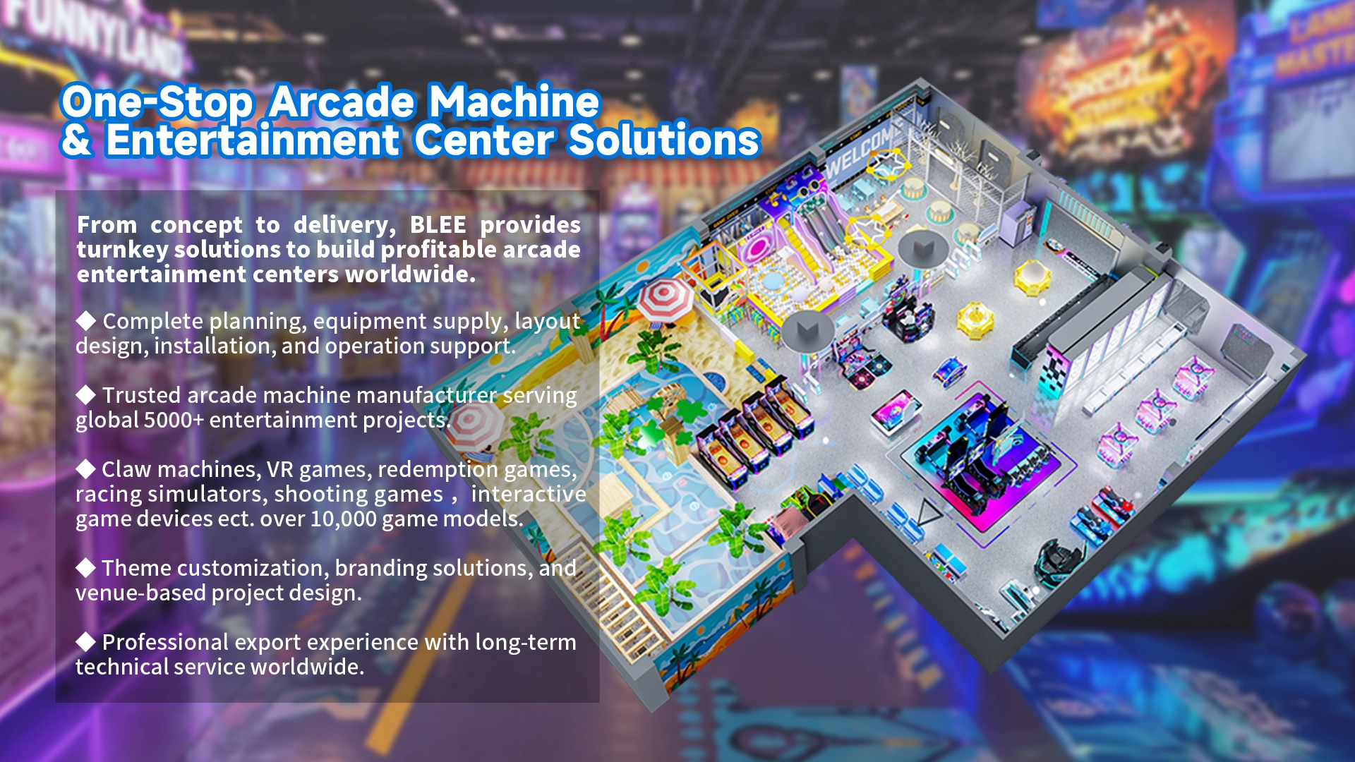 One-Stop Arcade Solution - BLEE