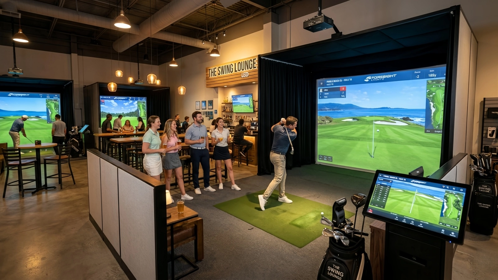 Commercial Golf Simulator - MARWEY