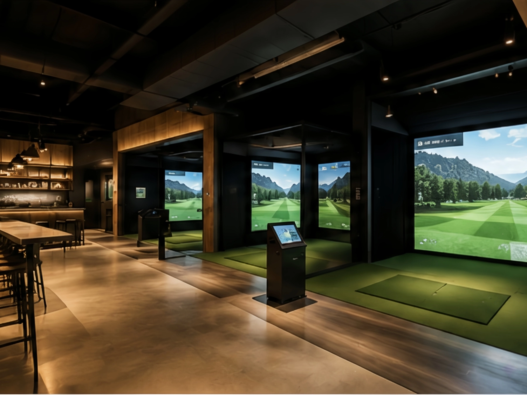 golf simulators - MARWEY
