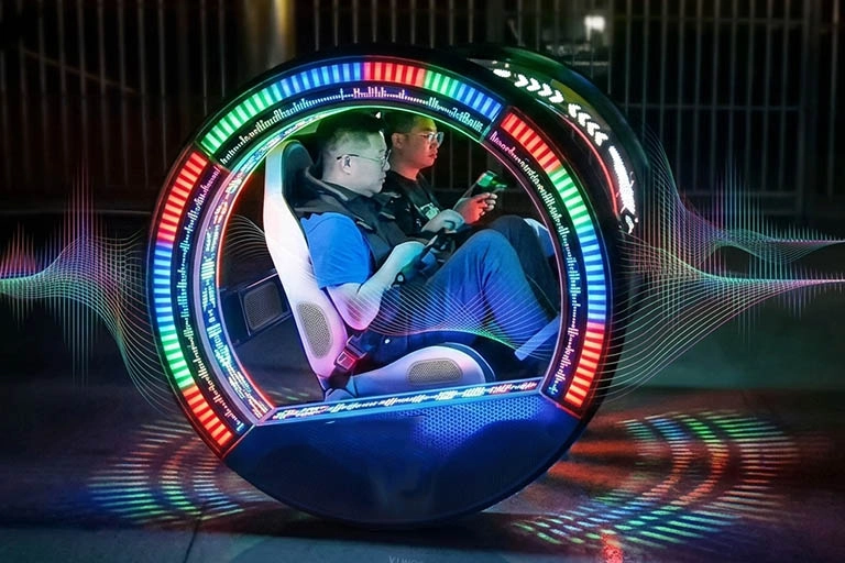360 degree rolling car for adults - MARWEY