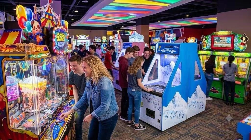 indoor arcade game center1 - MARWEY